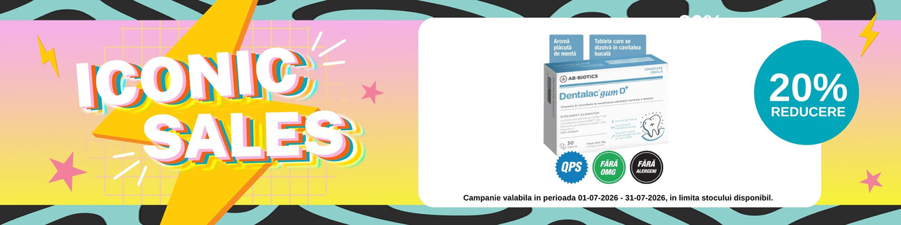 Iconic Sales cu reducere 20% la Dentalac