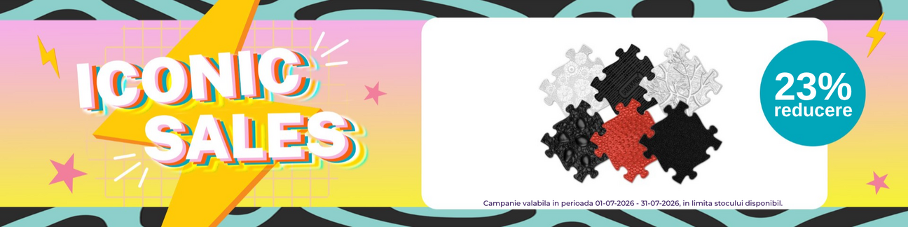 Iconic Sales cu reducere 23% la Muffik