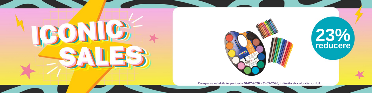Iconic Sales cu reducere 23% la PlayBox