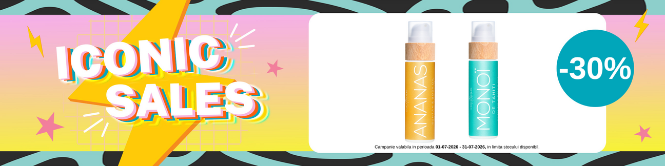Iconic Sales cu reducere 30% la Cocosolis