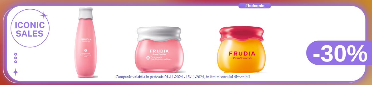 Iconic Sales cu reducere 30% la Frudia