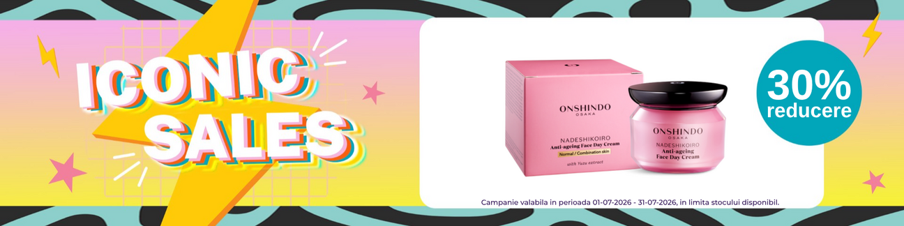 Iconic Sales cu reducere 30% la Onshindo Osaka