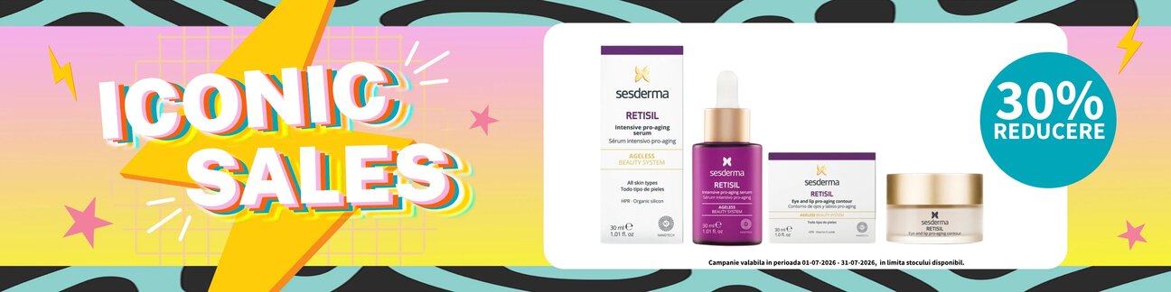 Iconic Sales cu reducere 30% la Sesderma