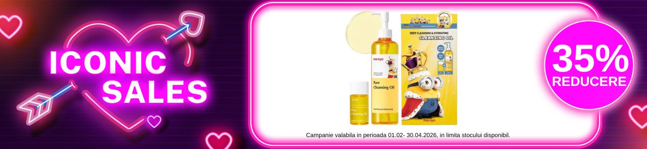 Iconic Sales cu reducere 35% la Manyo