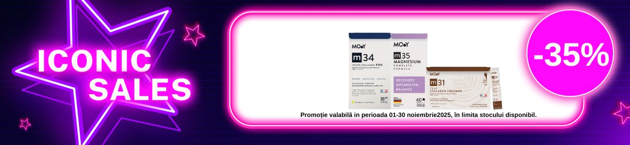Iconic Sales cu reducere 35% la Molecules Of Youth