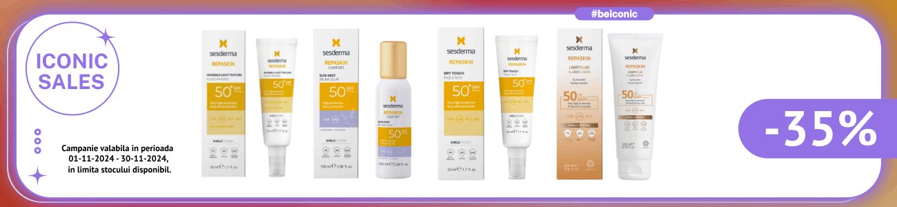 Iconic Sales cu reducere 35% la Sesderma