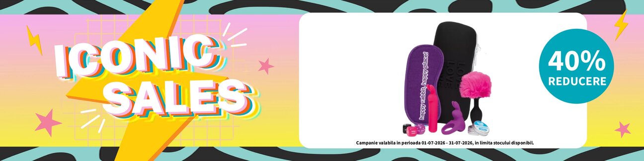 Iconic Sales cu reducere 40% la Happy Rabbit