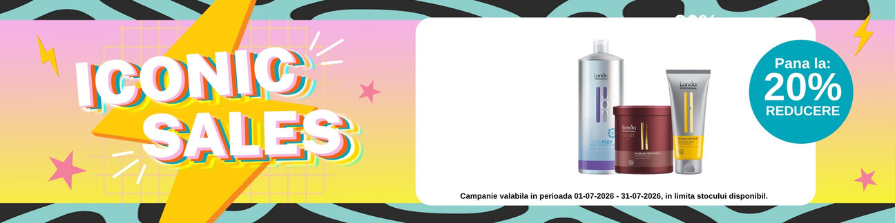 Iconic Sales cu reducere de pana la 20% la Londa