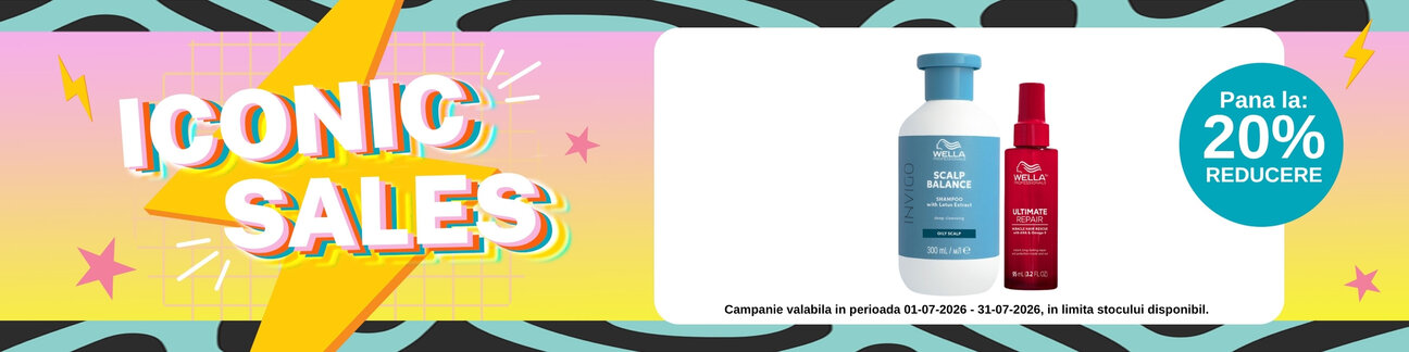 Iconic Sales cu reducere de pana la 20% la Wella