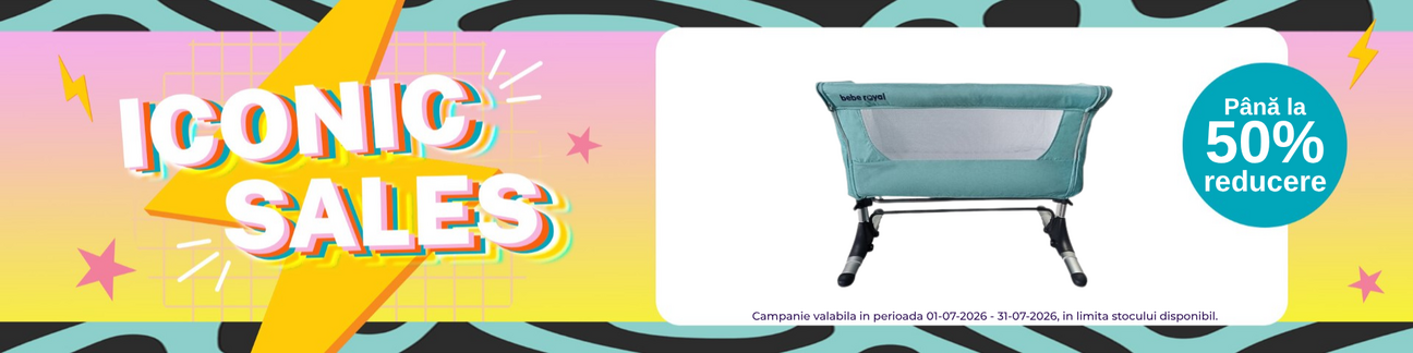 Iconic Sales cu reducere de pana la 50% la Beberoyal