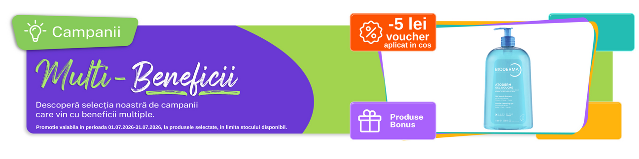 Multi-Beneficii la Bioderma Gel de Dus