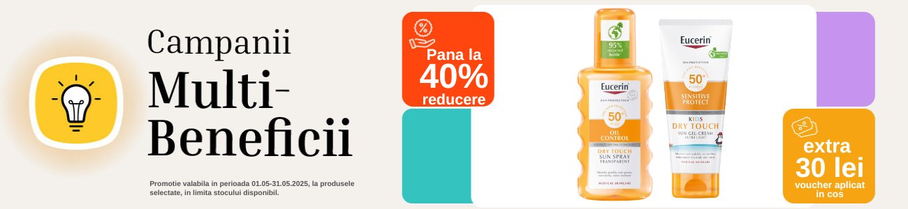 Multi-Beneficii la Eucerin Sun