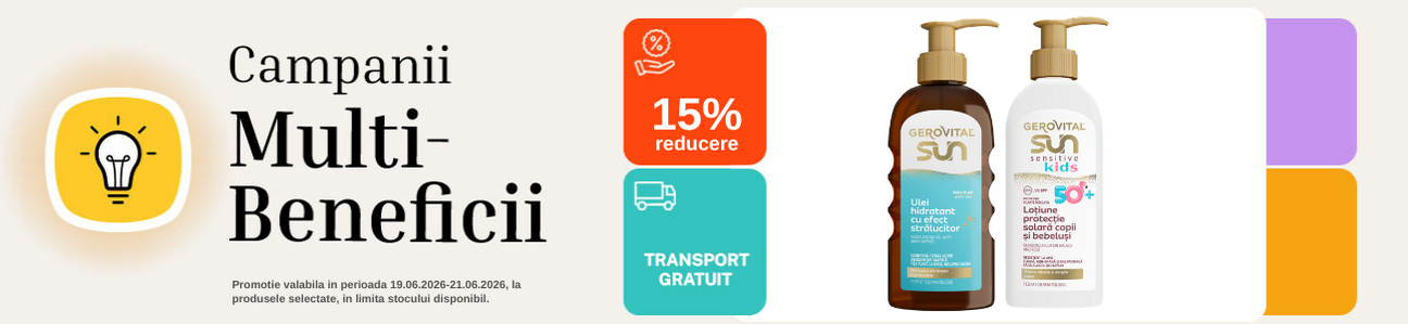 Multi-Beneficii la Gerovital 