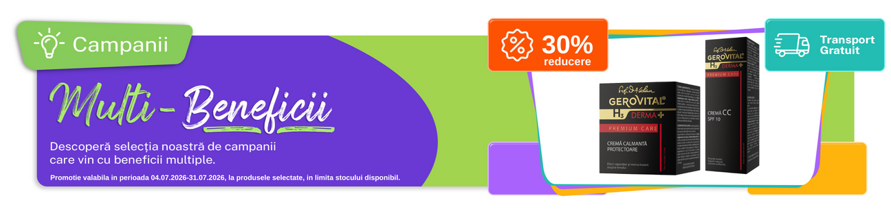 Multi-Beneficii la Gerovital H3 Derma+ Premium Care