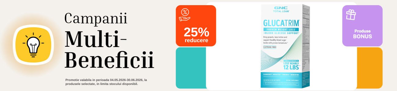 Multi-Beneficii la GNC Glucatrim