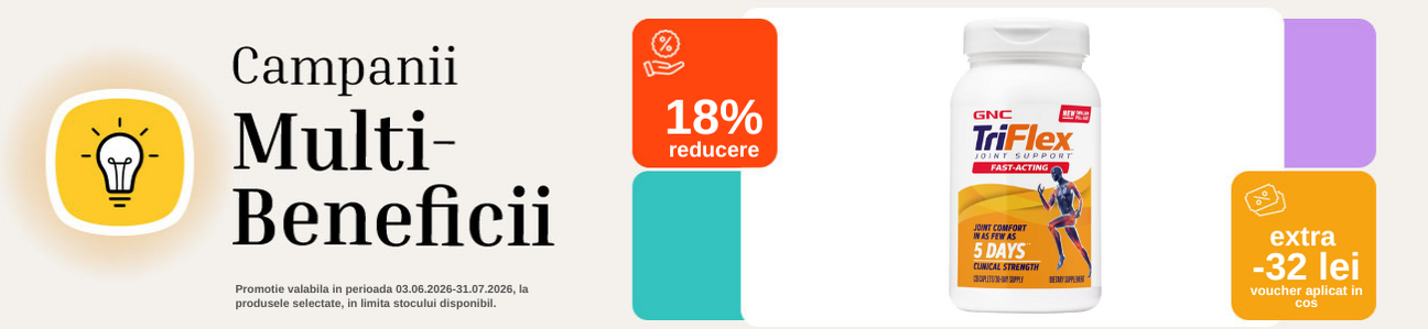 Multi-Beneficii la GNC Triflex