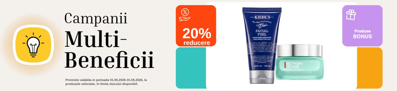 Multi-Beneficii la Kiehls si Biotherm