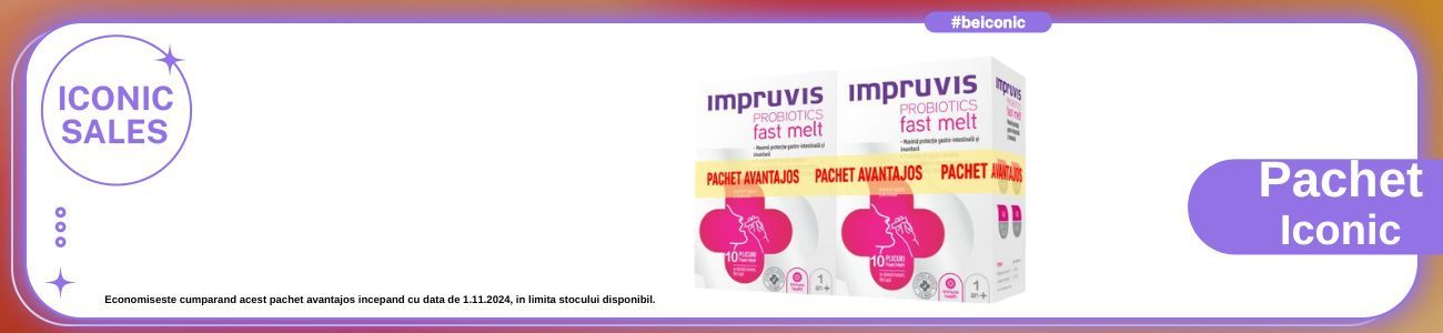 Pachet Iconic Impruvis Fast Melt