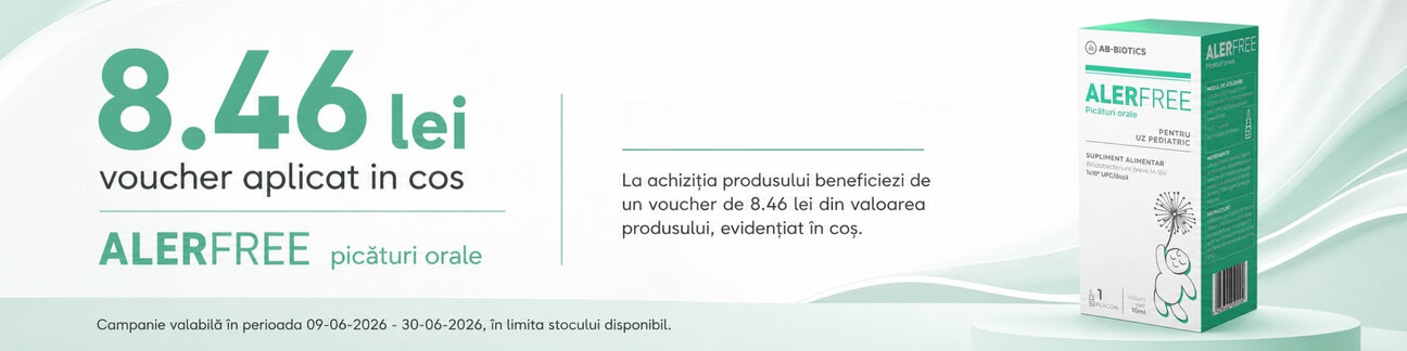 Promoti cu 8.46 lei voucher aplicat in cos la Alerfree