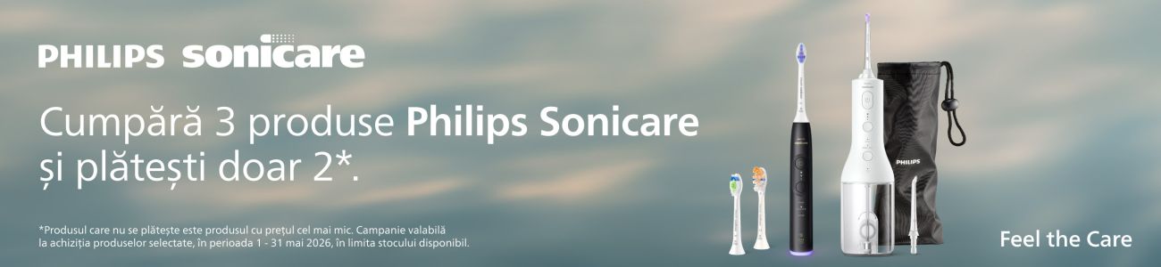 Promotie 3 la pret de 2 la Philips Sonicare