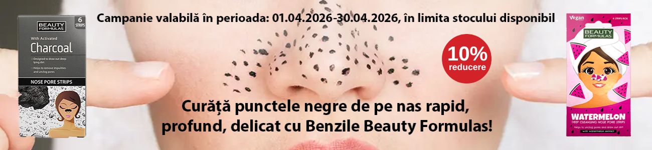 Promotie cu 10% reducere la Beauty Formulas