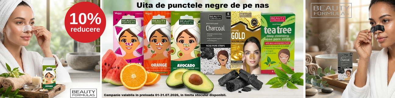 Promotie cu 10% reducere la Beauty Formulas