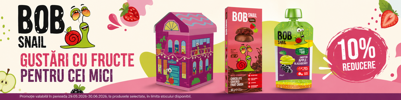 Promotie cu 10% reducere la Bob Snail