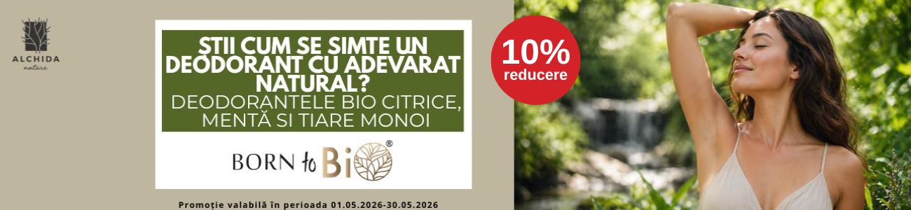 Promotie cu 10% reducere la Born To Bio