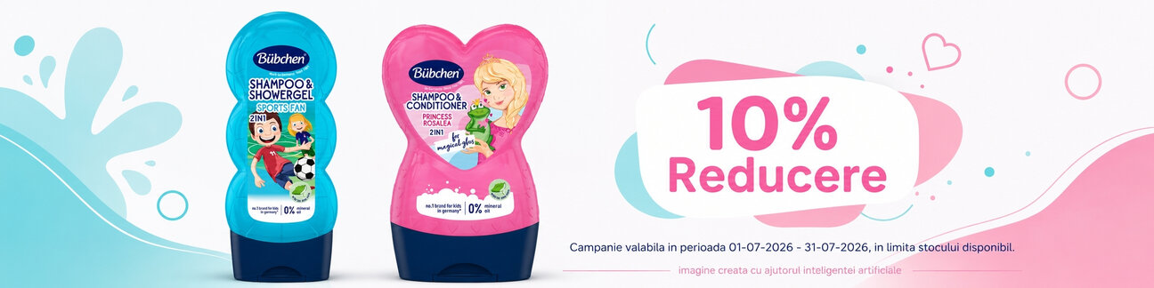 Promotie cu 10% reducere la Bubchen