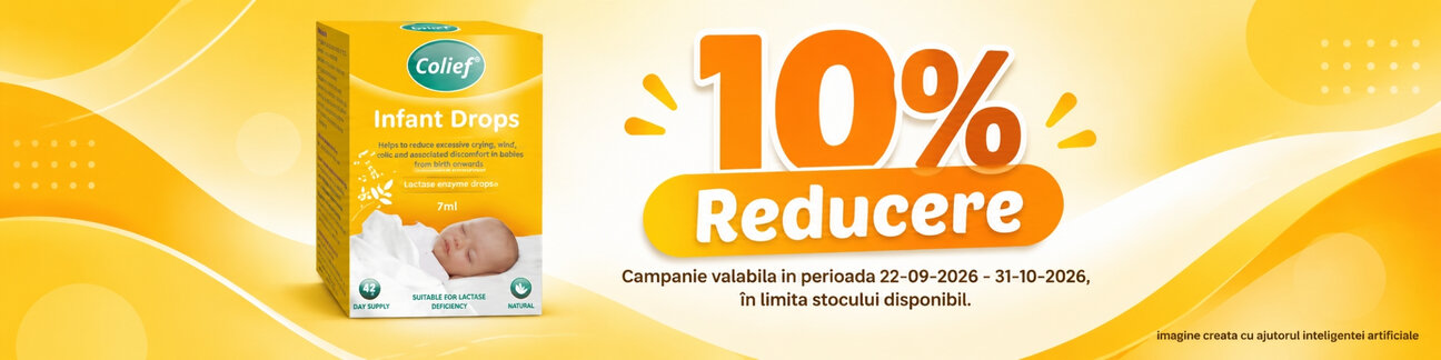 Promotie cu 10% reducere la Colief
