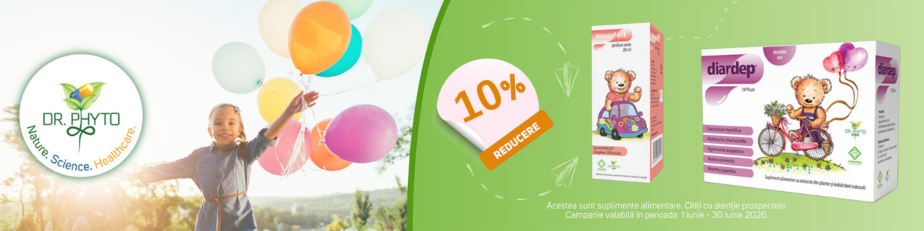 Promotie cu 10% reducere la Dr Phyto