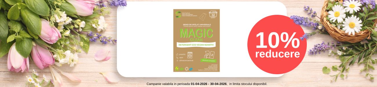 Promotie cu 10% reducere la Magic Clean