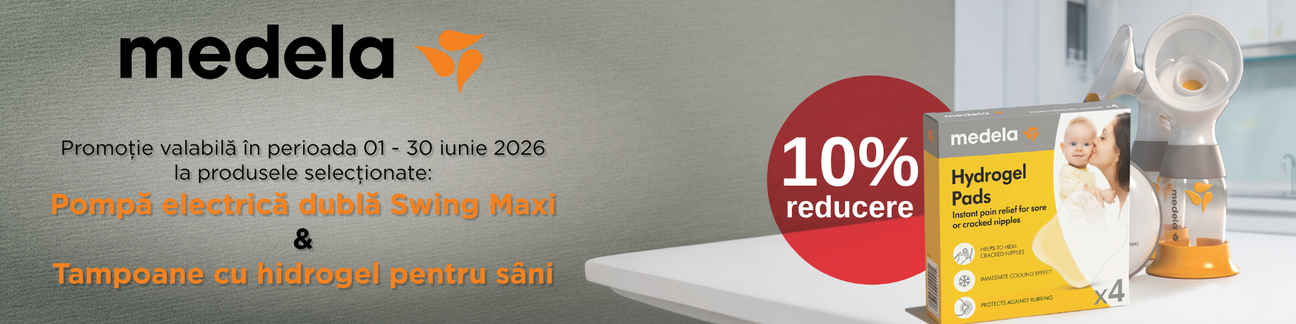 Promotie cu 10% reducere la Medela