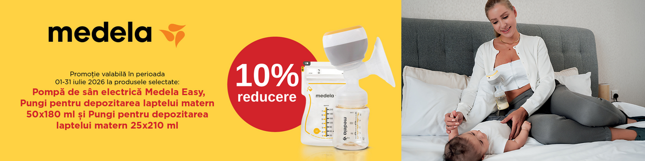 Promotie cu 10% reducere la Medela