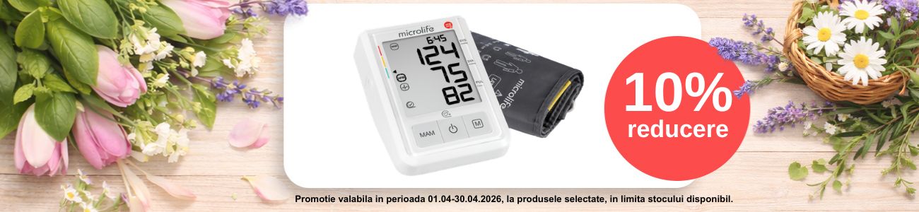 Promotie cu 10% reducere la Microlife