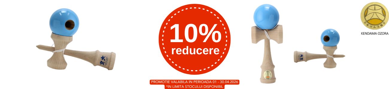 Promotie cu 10% reducere la Ozora Kendama
