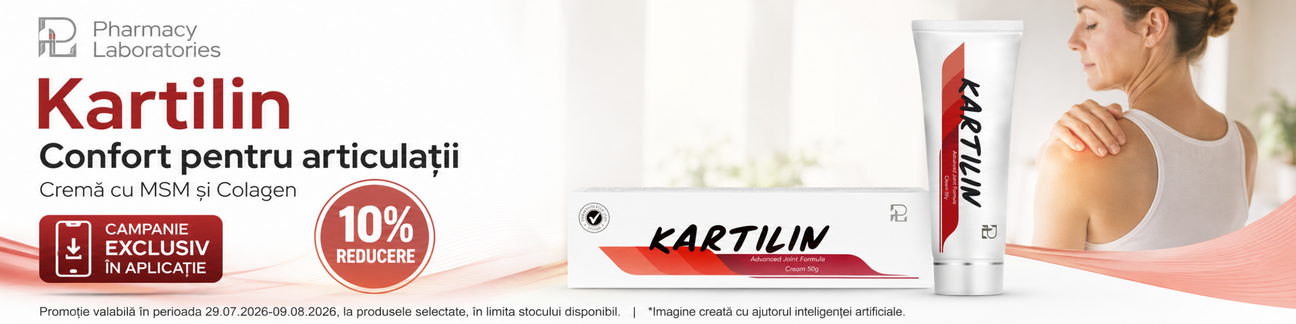 Promotie cu 10% reducere la Pharmacy Laboratories Exclusiv in Aplicatie
