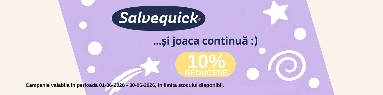 Promotie cu 10% reducere la Salvequick