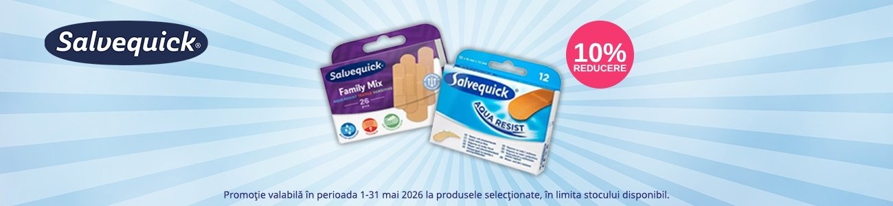 Promotie cu 10% reducere la Salvequick