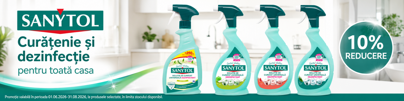 Promotie cu 10% reducere la Sanytol