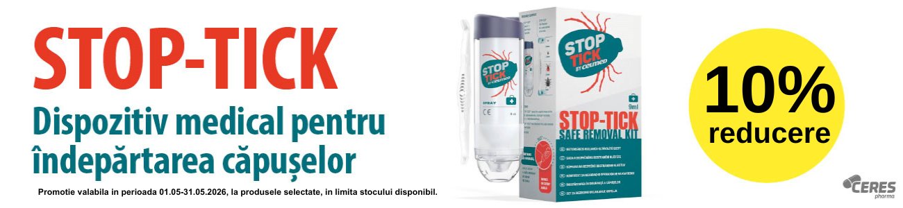 Promotie cu 10% reducere la Stop Tick