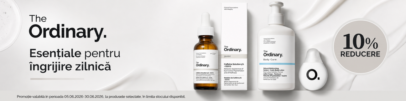 Promotie cu 10% reducere la The Ordinary