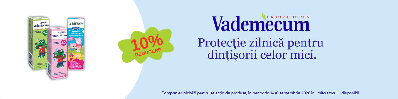 Promotie cu 10% reducere la Vademecum