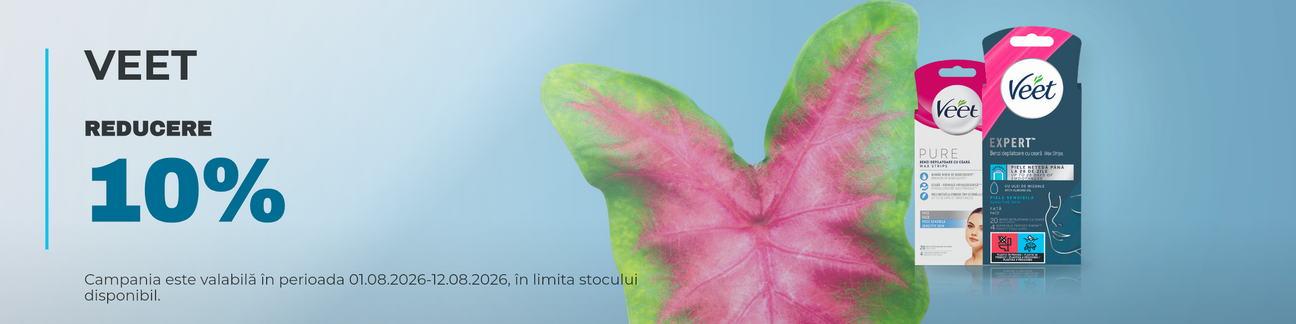 Promotie cu 10% reducere la Veet