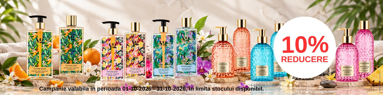 Promotie cu 10% reducere la Vivian Gray