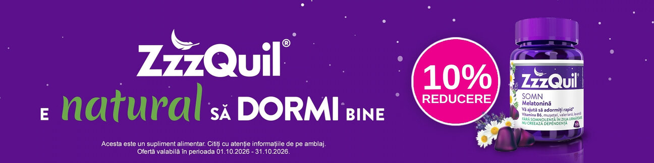 Promotie cu 10% reducere la Zzzquil