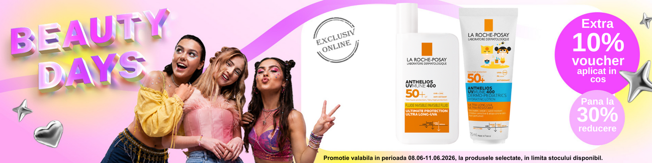 Promotie cu 10% voucher aplicat in cos la Anthelios - Beauty Days
