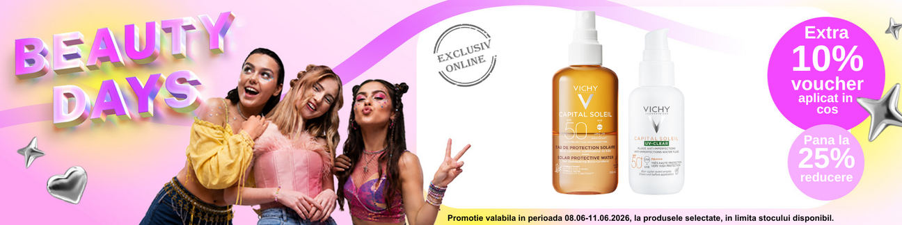 Promotie cu 10% voucher aplicat in cos la Capital Soleil - Beauty Days