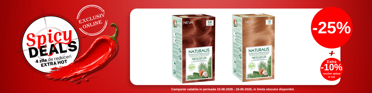 Promotie cu 10% voucher aplicat in cos la Neva Spicy Deals