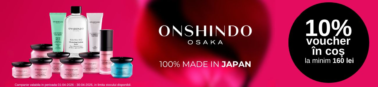 Promotie cu 10% voucher aplicat in cos la Onshindo Osaka